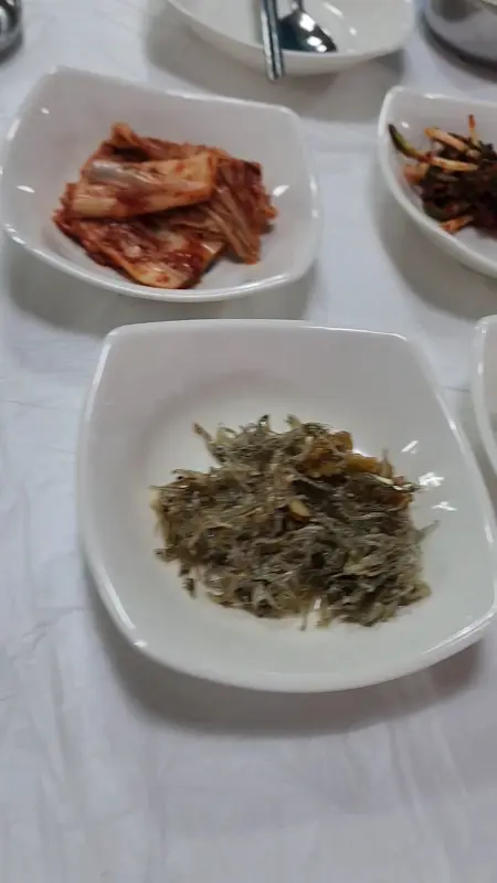 정갈한 밑반찬