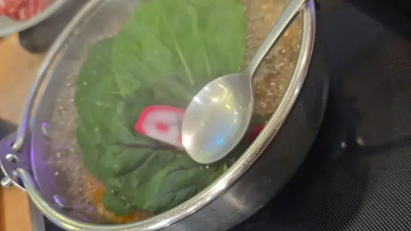 샤브샤브 조리 영상