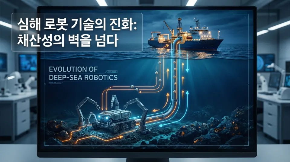 심해 로봇 기술의 진화: 채산성의 벽을 넘다