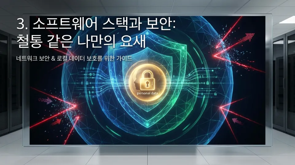 3. 소프트웨어 스택과 보안: 철통 같은 나만의 요새