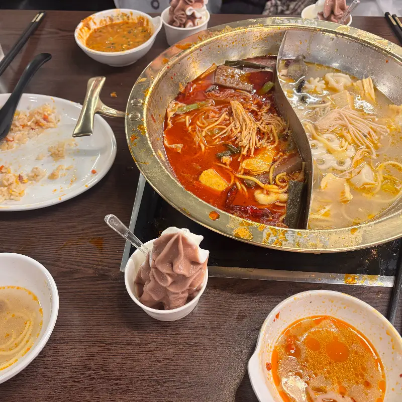 훠궈와 소스, 아이스크림