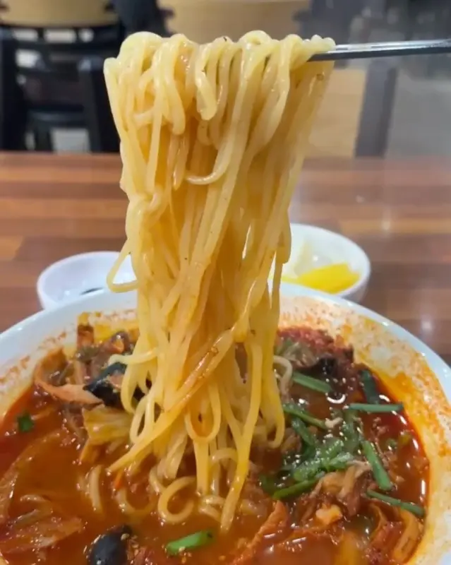 탱글탱글한 면발