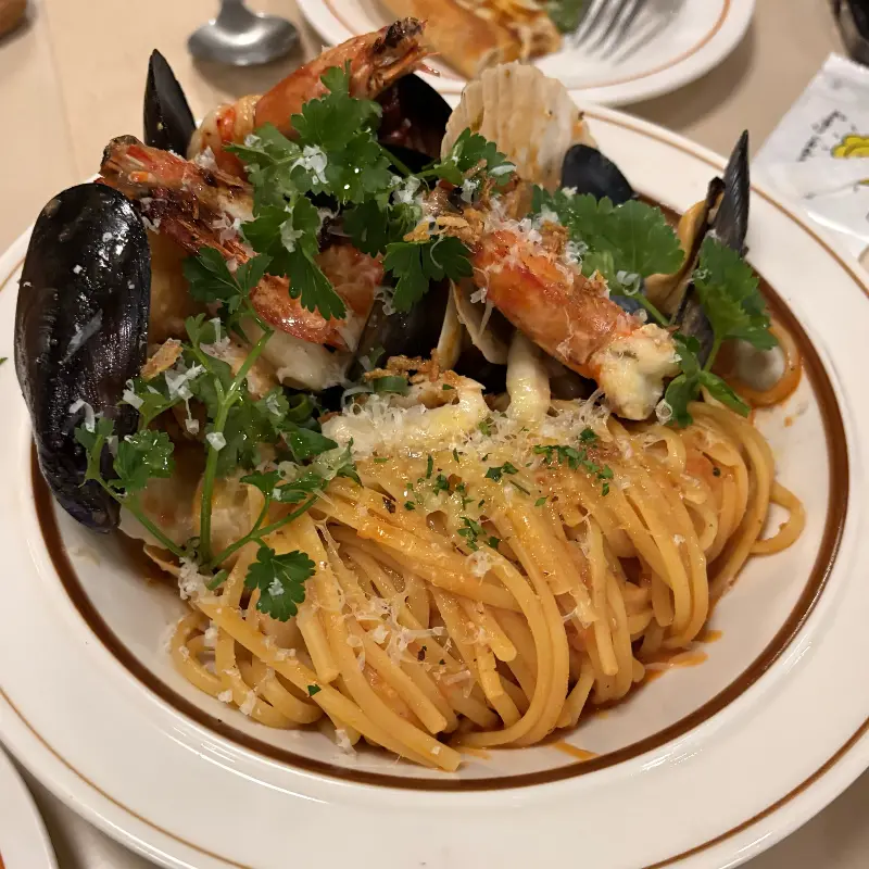 해물 토마토 파스타