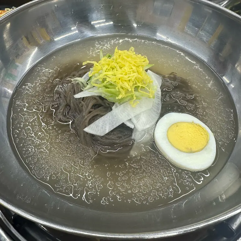 시원한 물냉면