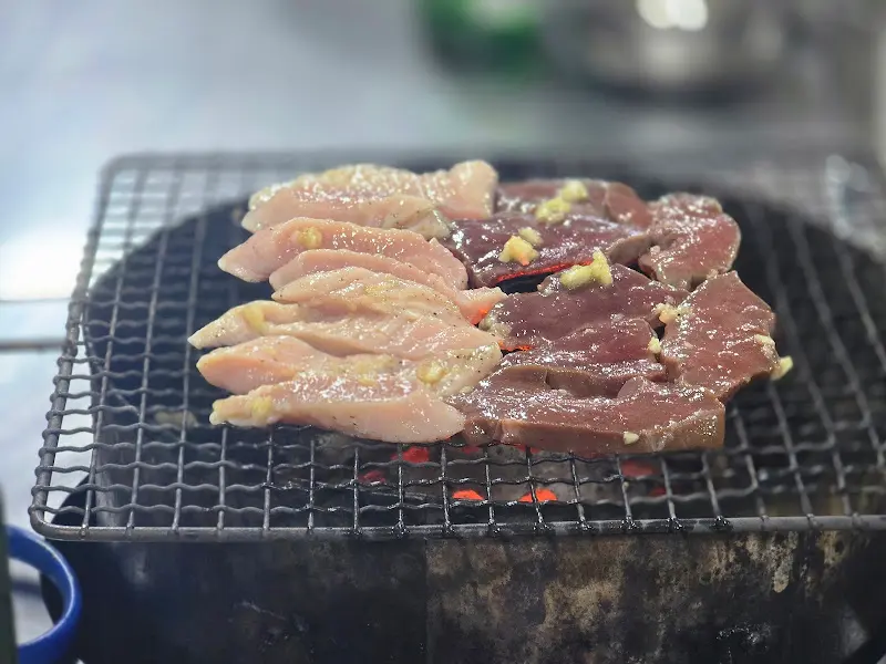 소금구이 양곱창