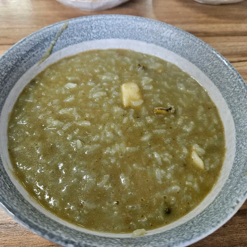 전복죽 확대 사진