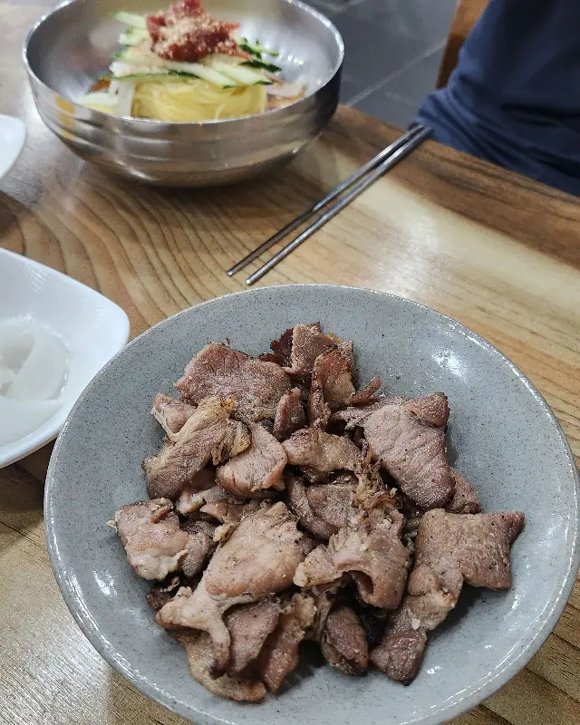 석쇠불고기의 먹음직스러운 모습