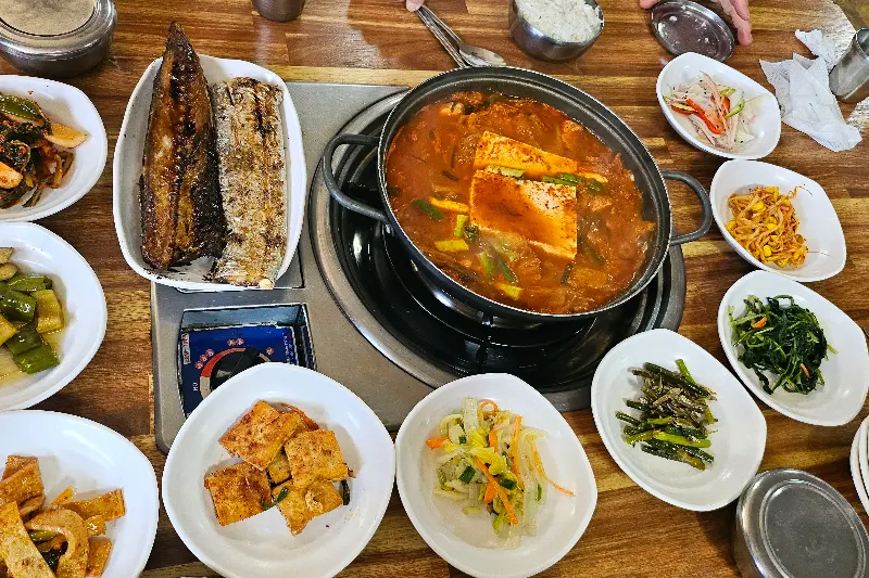 푸짐한 한 상 차림