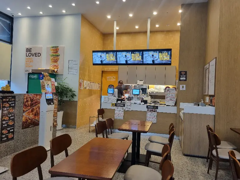 주문 카운터 모습