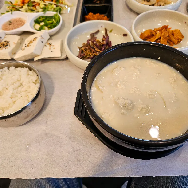 고소함이 가득한 들깨 순두부