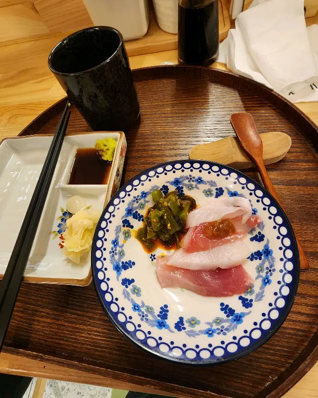 신선한 재료가 돋보이는 스시