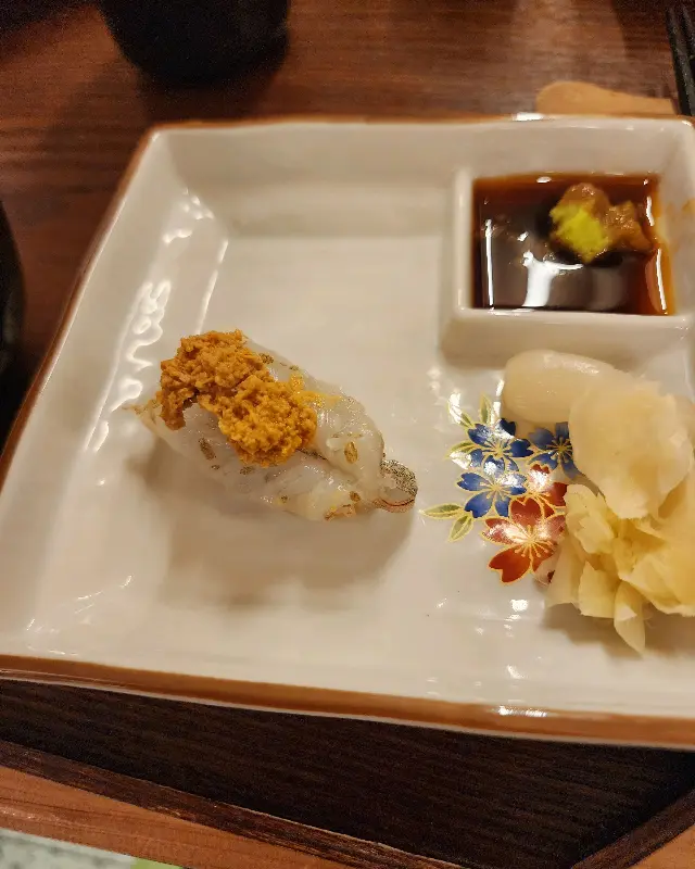 스시이찌의 특별한 스시 한 점