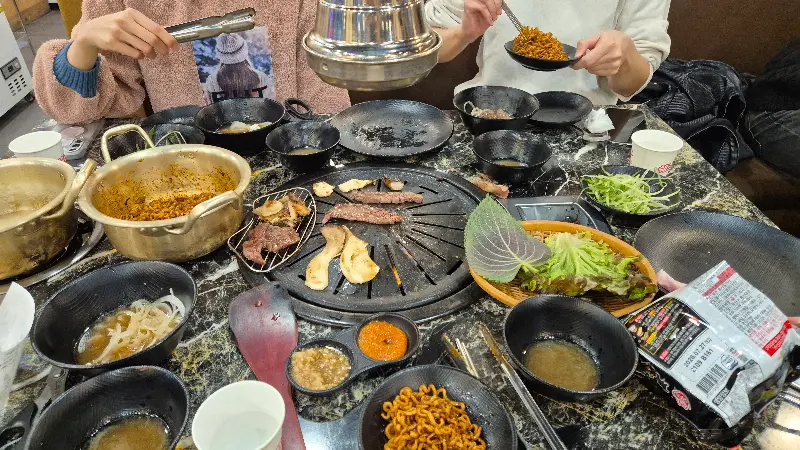 푸짐한 한 상 차림