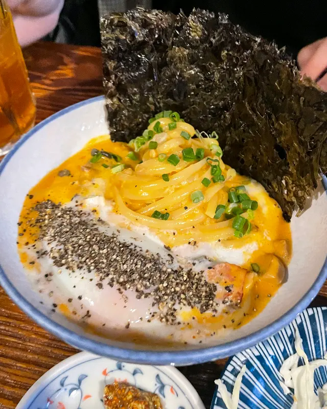 매콤하면서도 고소한 라곰소바의 매력