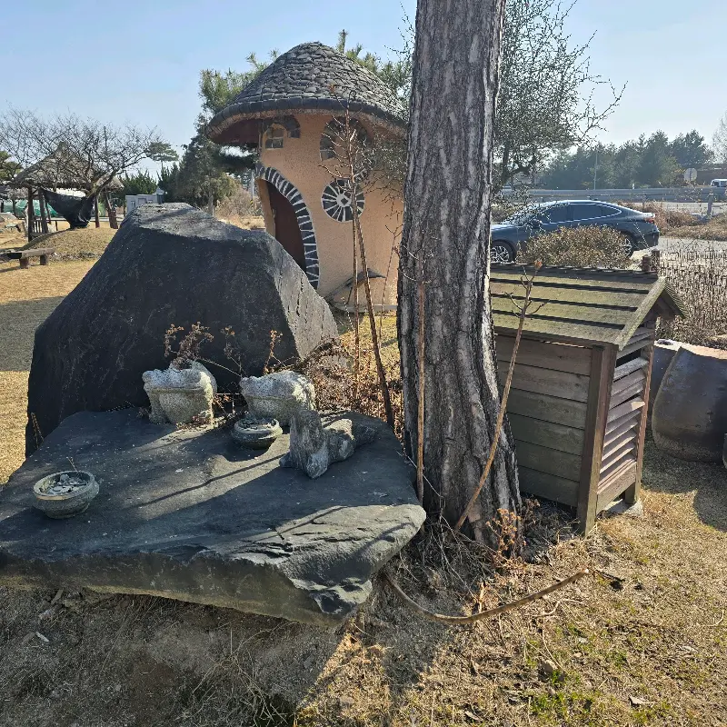 식당 외부 풍경