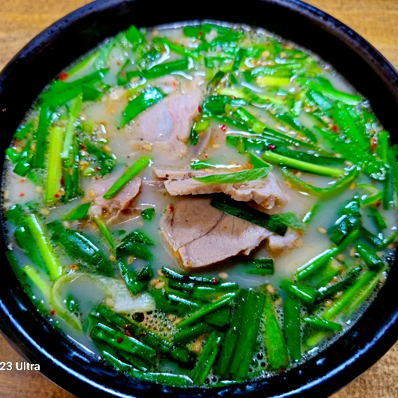 가마솥식당 돼지국밥