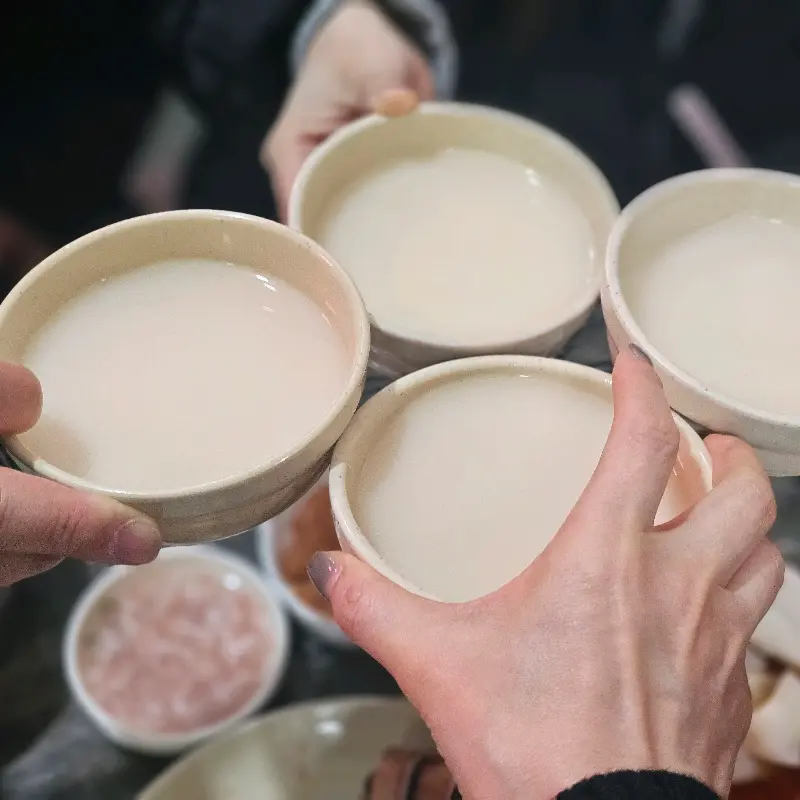 막걸리와 함께 즐기는 잔치 음식