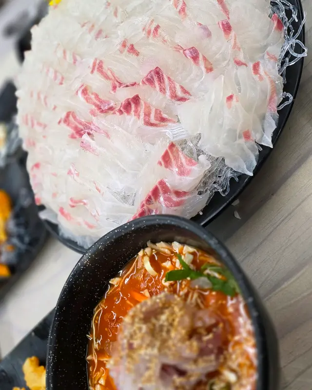 푸짐한 스끼다시
