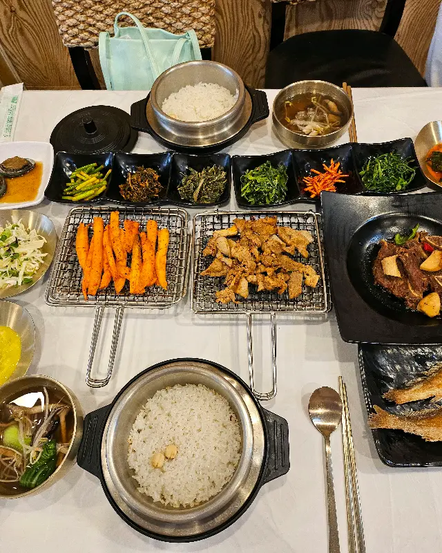 약선정식 메인 요리