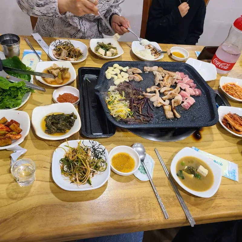 푸짐한 한 상 차림