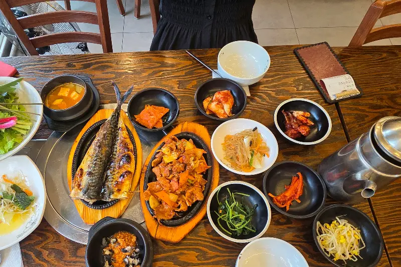 푸짐한 한상차림