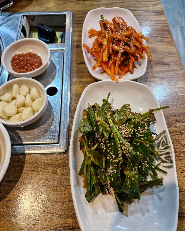 정갈한 밑반찬