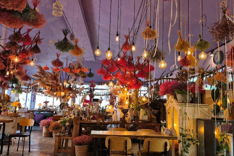 카페 내부 모습