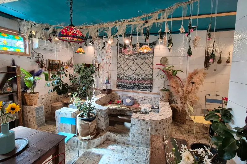 카페 내부 공간