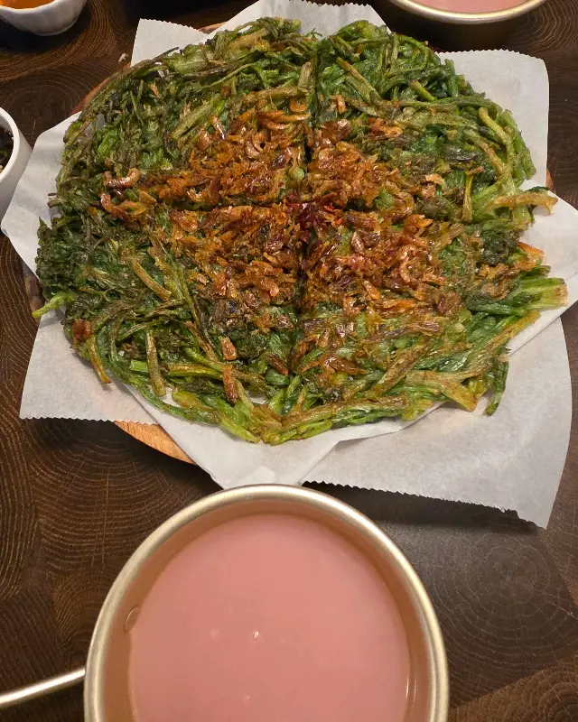 향긋한 미나리전