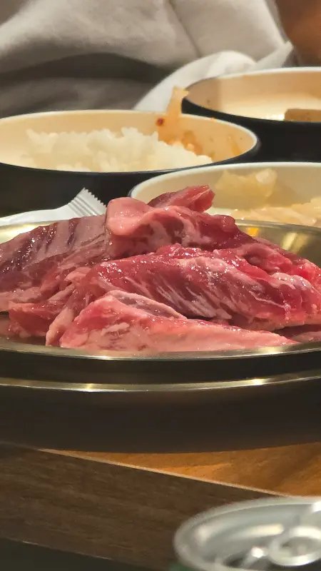 잘 익은 숙성 갈비살
