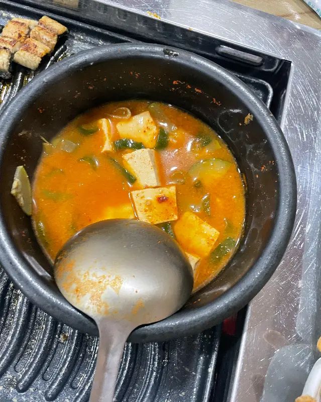 칼칼한 된장찌개