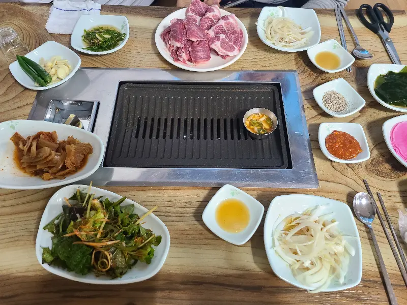 푸짐한 한 상 차림