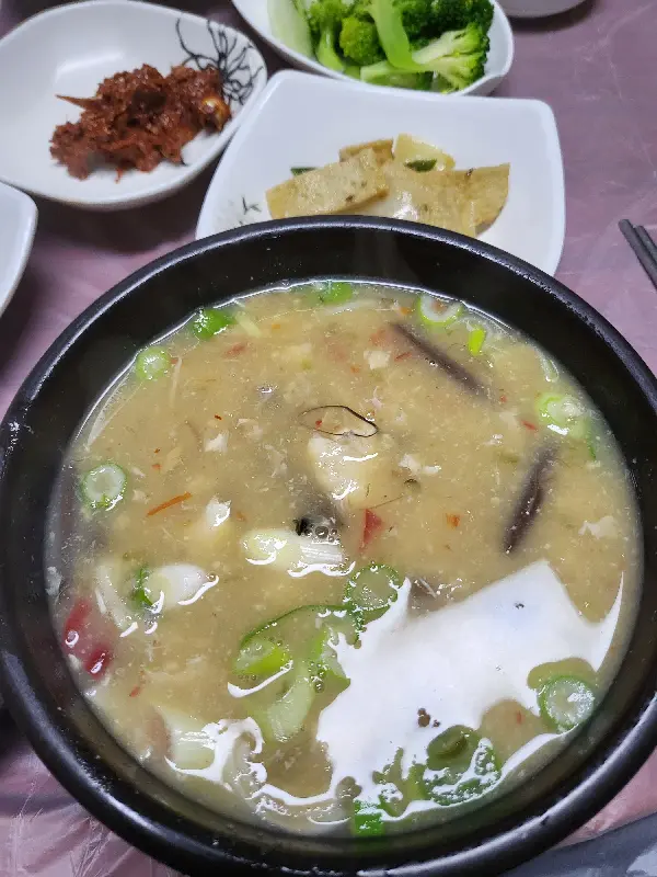 걸쭉한 쫄복탕의 모습