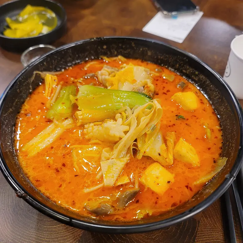 다양한 마라탕 재료