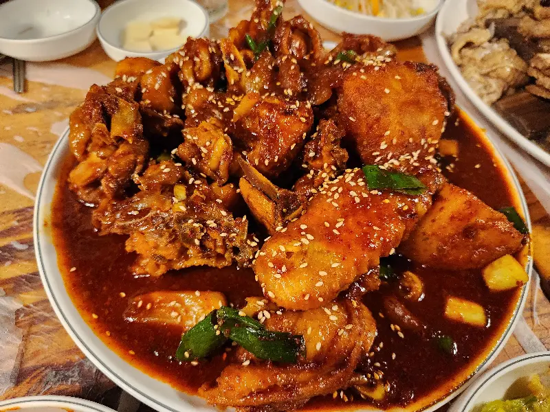 닭볶음탕 확대 사진