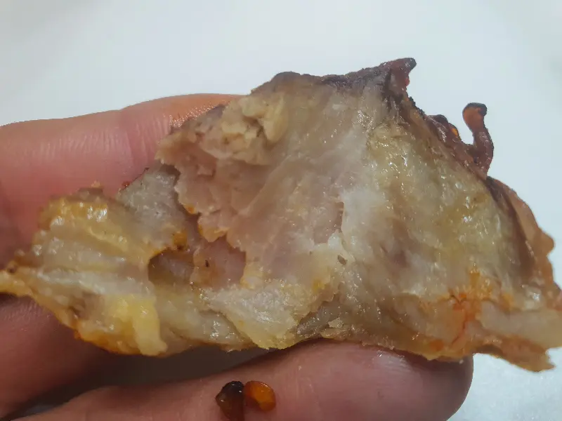 직화 불족발 단면