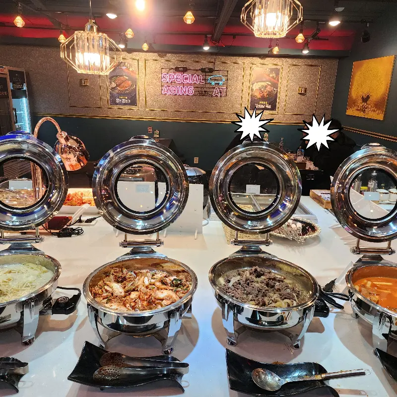 다양한 종류의 고기