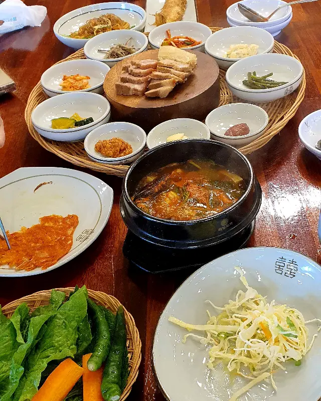 푸짐한 한상차림