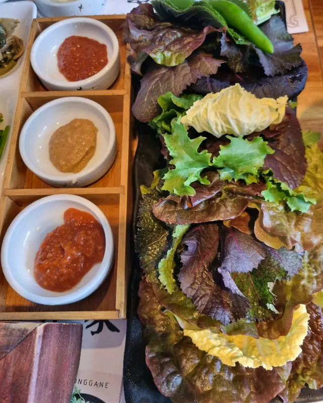 다양한 쌈 채소