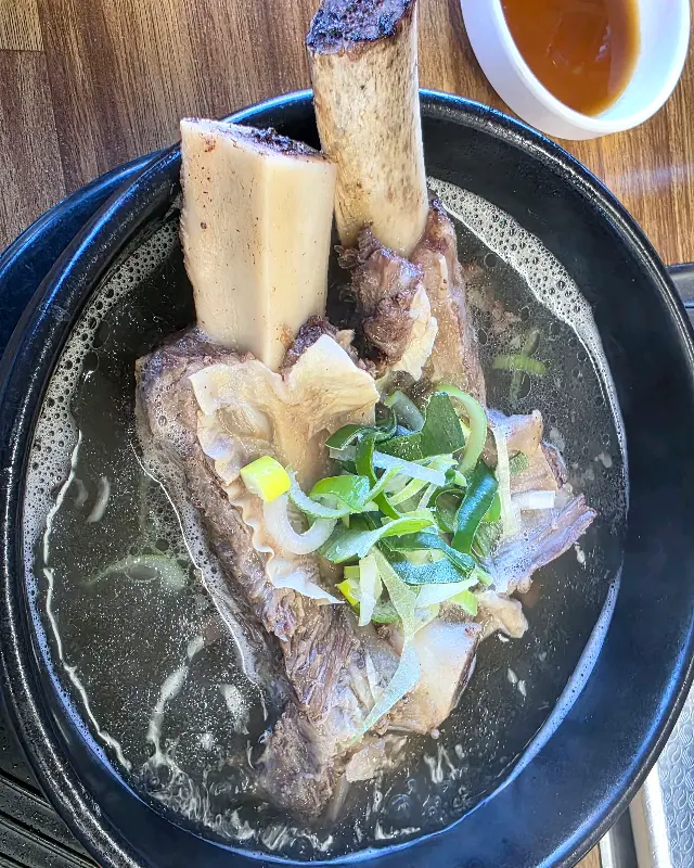 왕갈비탕 근접샷