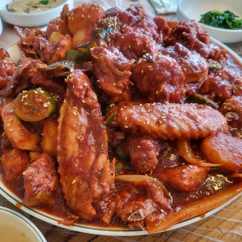 닭볶음탕 확대 사진