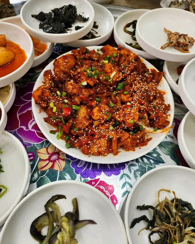 매콤한 돼지주물럭