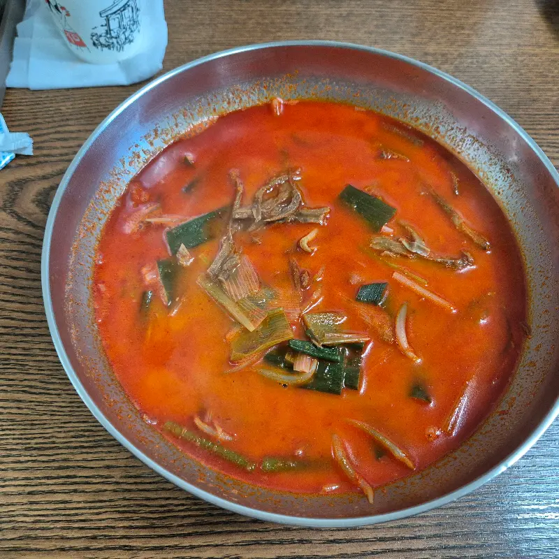 육개장의 깊은 맛