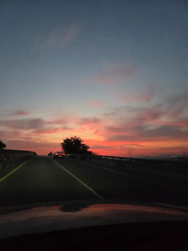 여수 밤바다의 아름다운 야경