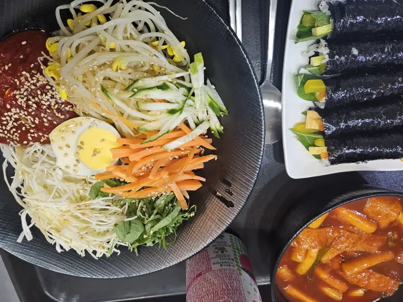 청춘꼬마김밥 메뉴