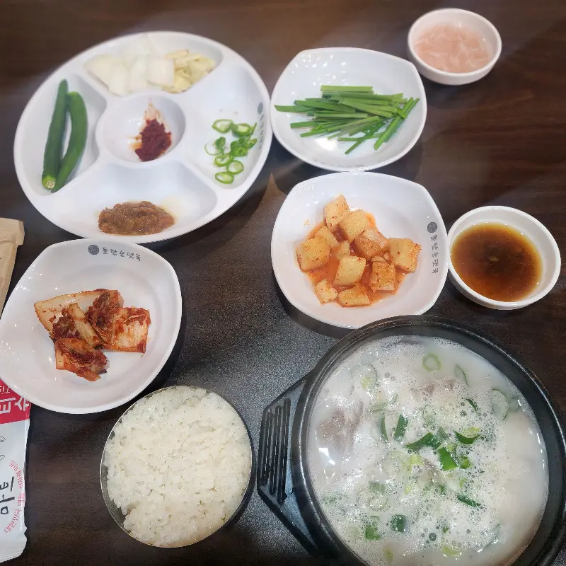 돌탄의 푸짐한 한 상 차림