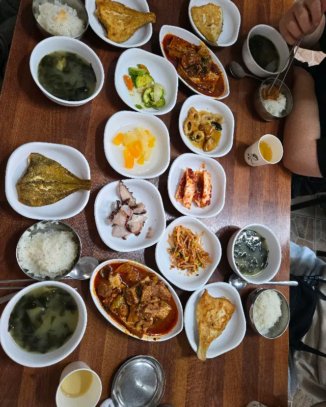 푸짐한 한 상 차림