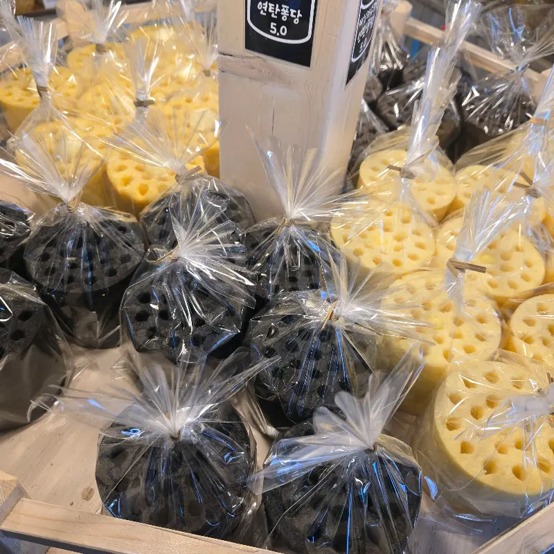 다양한 맛의 연탄빵