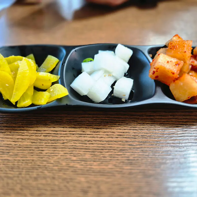 깔끔한 3종 밑반찬
