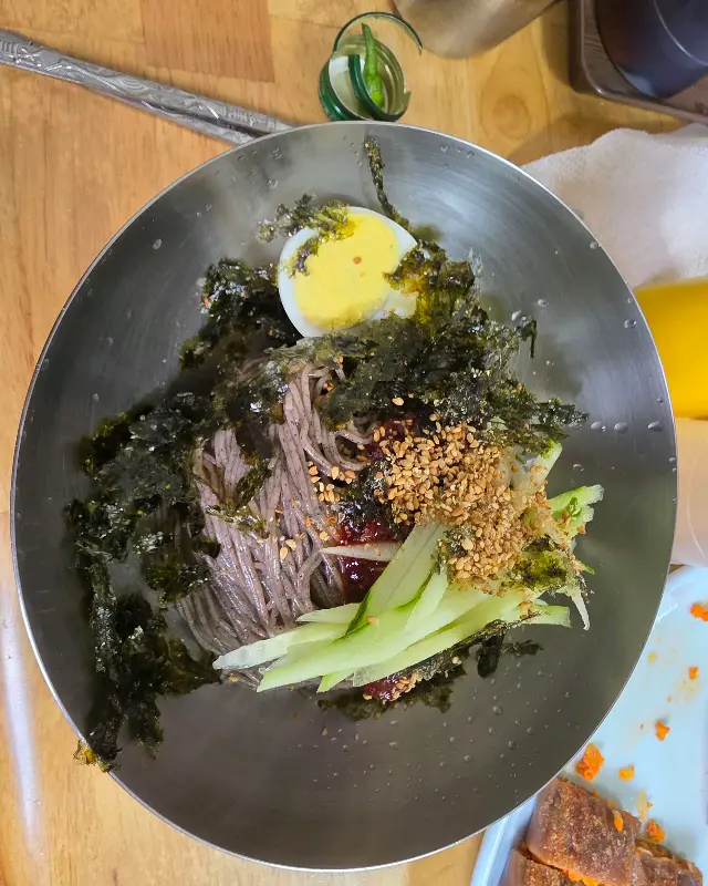 막국수 비주얼